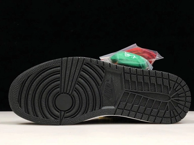 Black Orange-Fir OG 1 Team AV3905-038 Retro High Jordan Air SoleFly x 1012